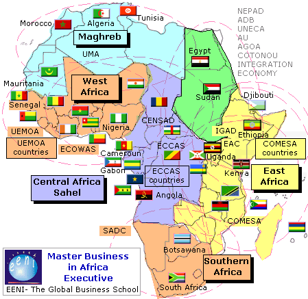 Afrika Geschäftsessen
