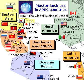 Master Kurs Asien-Pazifik Länder